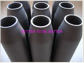 China hot sell SiC Ceramic Burner Tubes SiSiC Burner Nozzles supplier