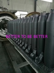 China 300-500mm long Ceramic Sic Burner Tube-burner Nozzle sisic ceramic burner flame tubes supplier